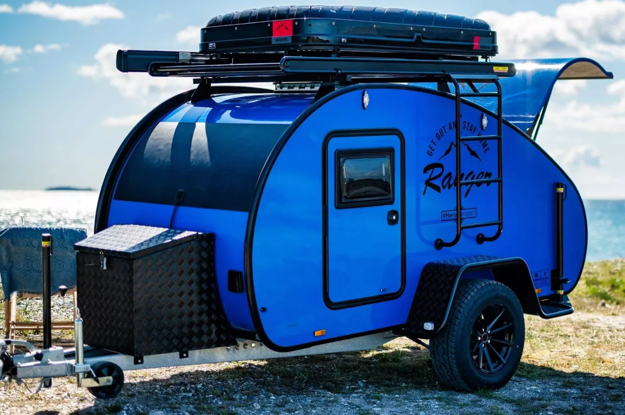 Hero Camper Offroad Wohnwagen Blue